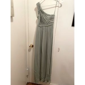 J Crew green Bridesmaid dress